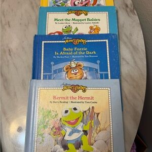 Jim Henson Muppet Babies hardcover books